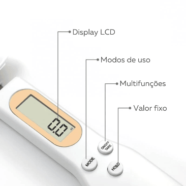 Medida Certa Life Clean | Medição digital eletrônica LCD