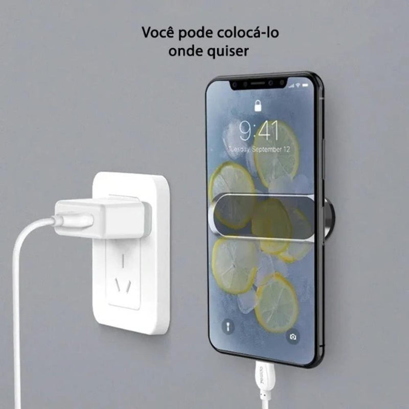 GripLock 360™ - Suporte Magnético Inteligente para Celular: Seguro nas Curvas, Firme nas Frenagens